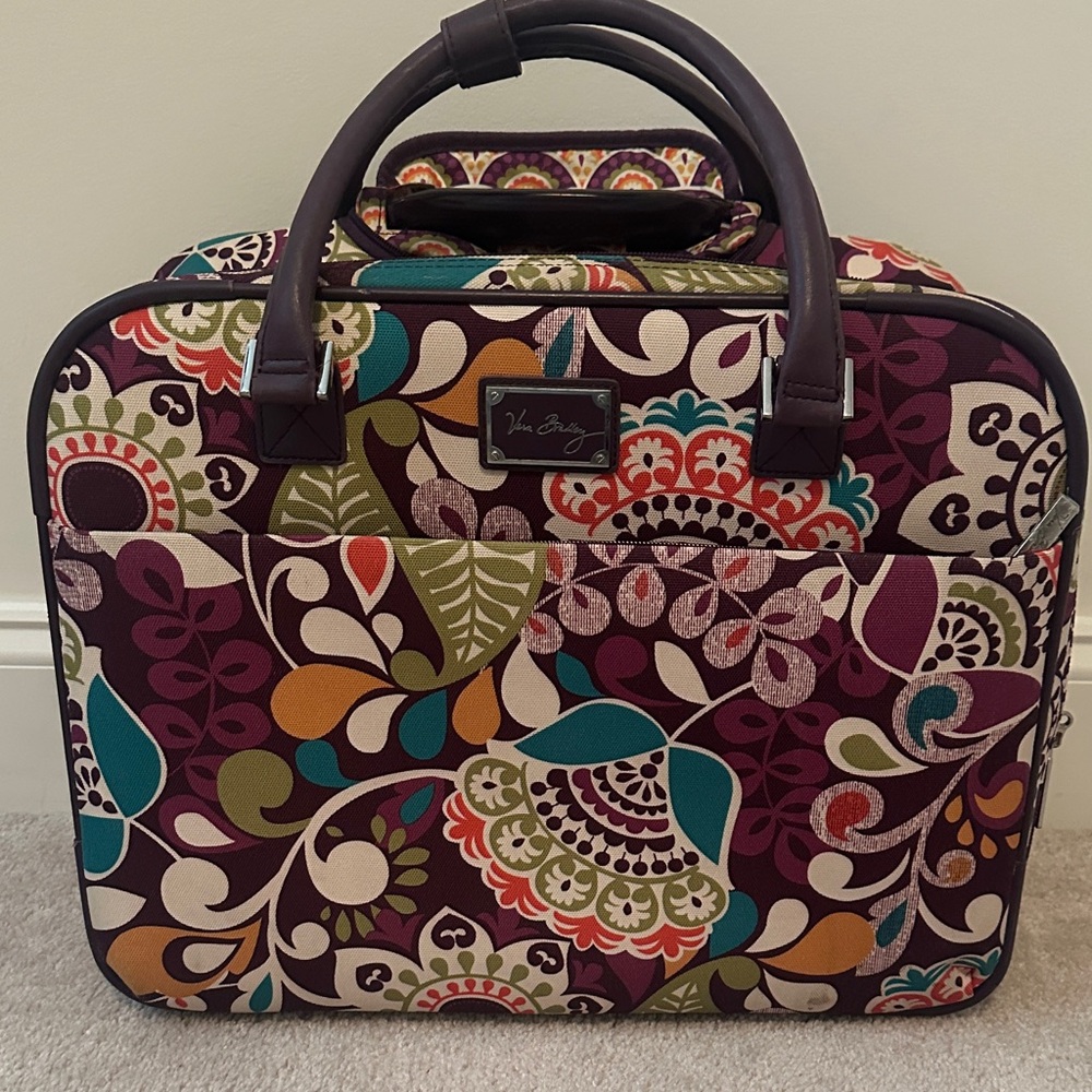 Vera Bradley Floral Roller Bag